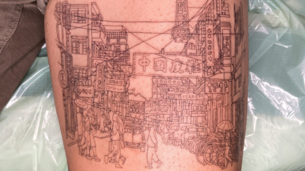 Karya Seniman Tato Eternal "Architecture of the Soul"