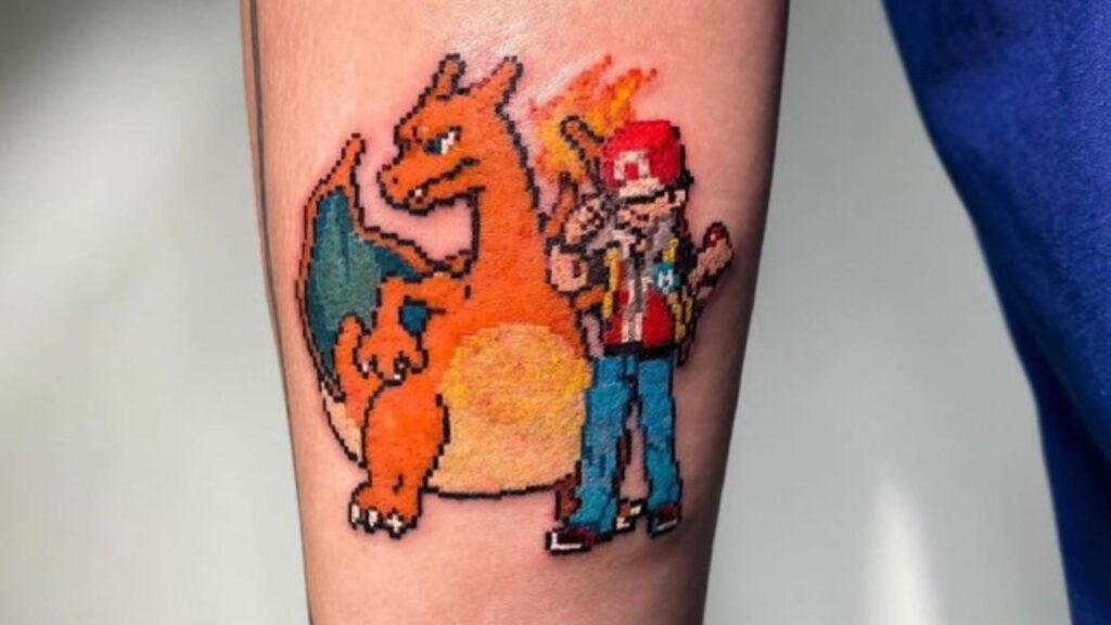 Mrpixel.tattooer Seniman Tato Singapura yang Hidupkan Estetika 8-Bit