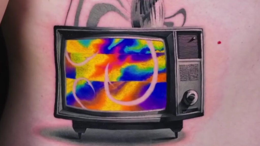 Glitch Realism Ketika Kesalahan Digital Menjadi Seni Kulit oleh Pavlo Pozhydaiev