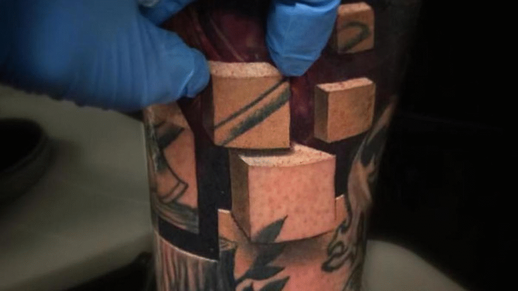 Foto Tato 3D Artistik yang Tampak Nyata dan Mengagumkan