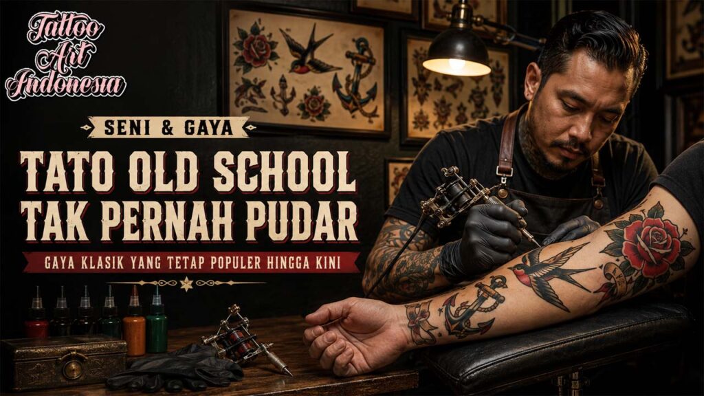Mengenal Seni Tato Old School Bergaya Klasik yang Tetap Populer Hingga Kini