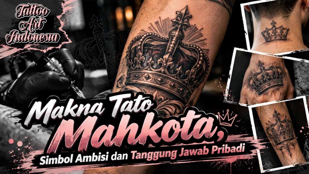 Makna Tato Mahkota, Simbol Ambisi dan Tanggung Jawab Pribadi