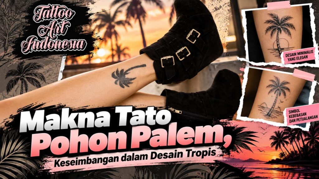 Makna Tato Pohon Palem, Keseimbangan dalam Desain Tropis