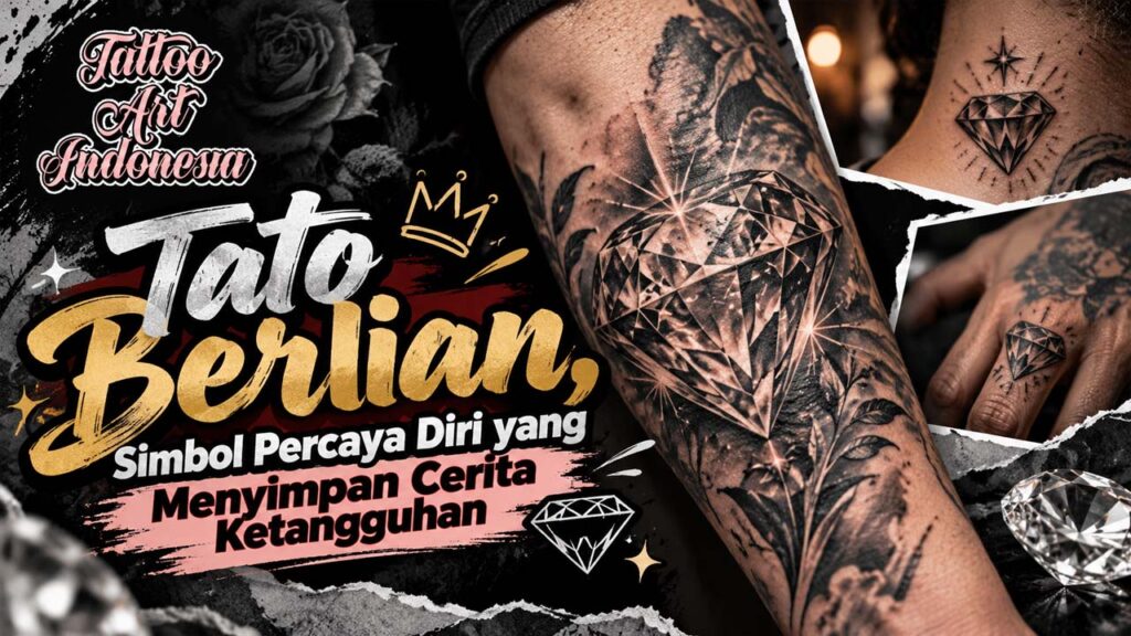 Tato Berlian, Simbol Percaya Diri yang Menyimpan Cerita Ketangguhan