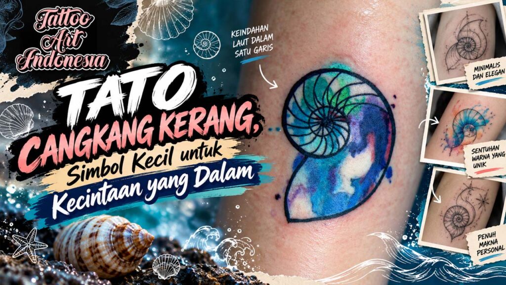 Tato Cangkang Kerang, Simbol Kecil untuk Kecintaan yang Dalam