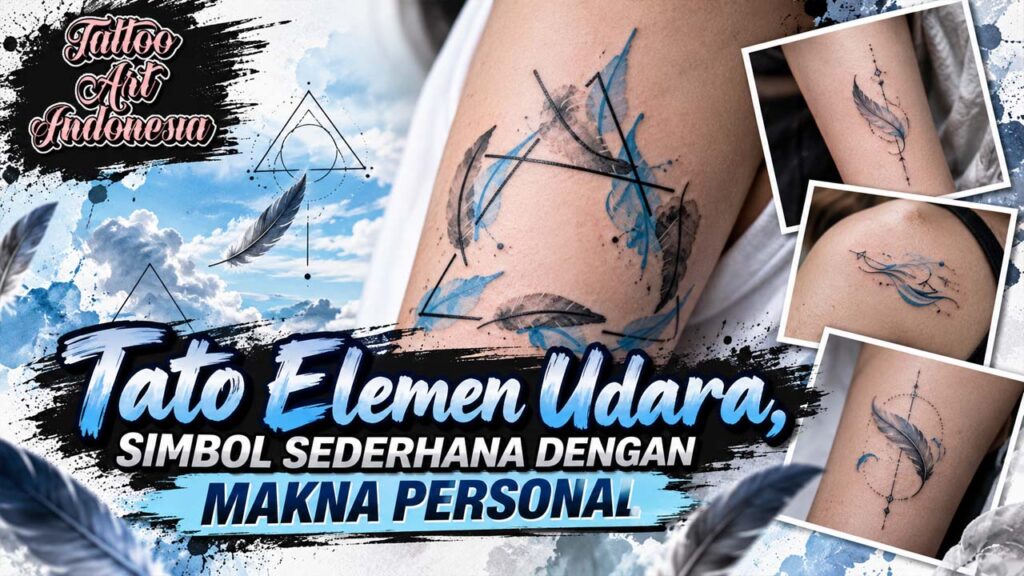 Tato Elemen Udara, Simbol Sederhana dengan Makna Personal