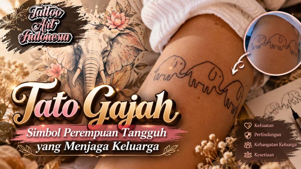 Tato Gajah, Simbol Perempuan Tangguh yang Menjaga Keluarga