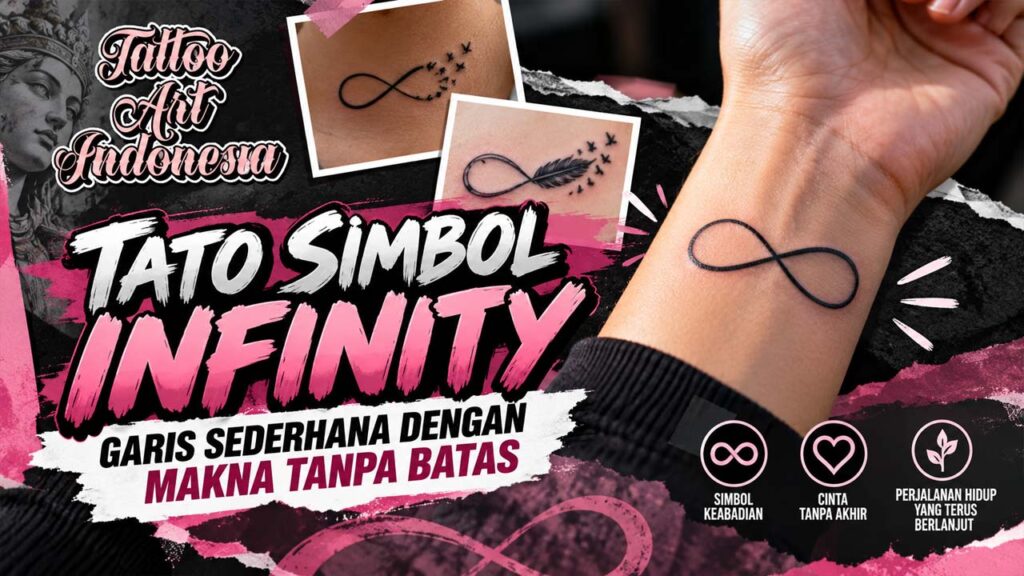 Tato Simbol Infinity, Garis Sederhana dengan Makna Tanpa Batas