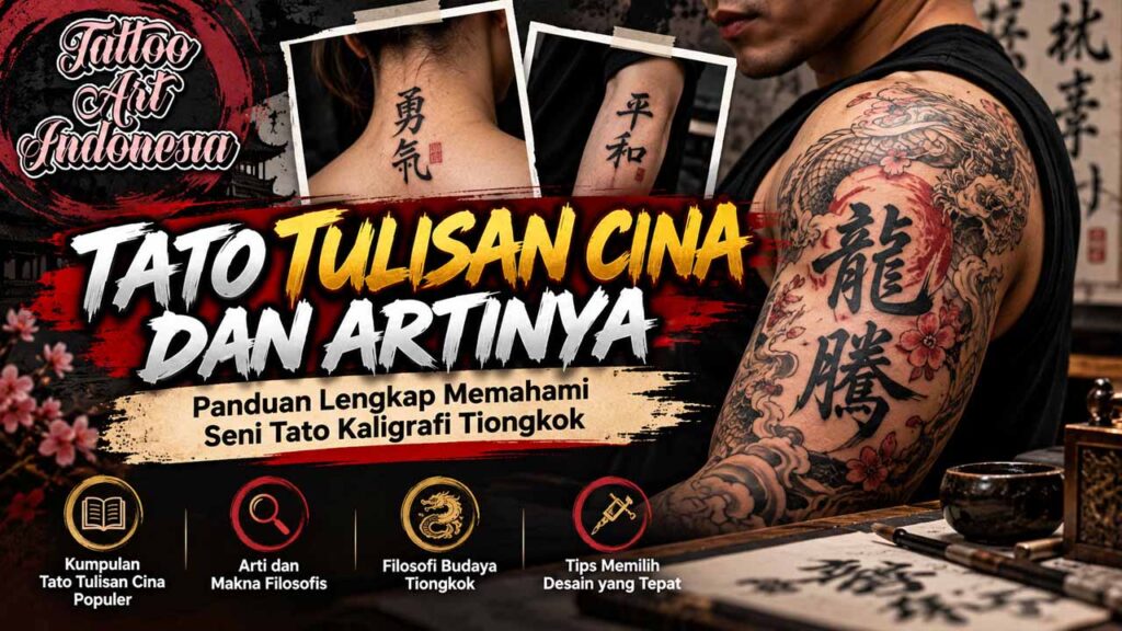 Tato Tulisan Cina dan Artinya, Panduan Lengkap Memahami Seni Tato Kaligrafi Tiongkok
